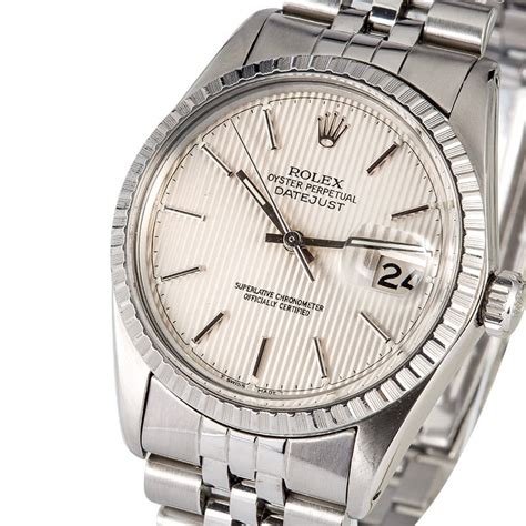 rolex datejust 16030 ss